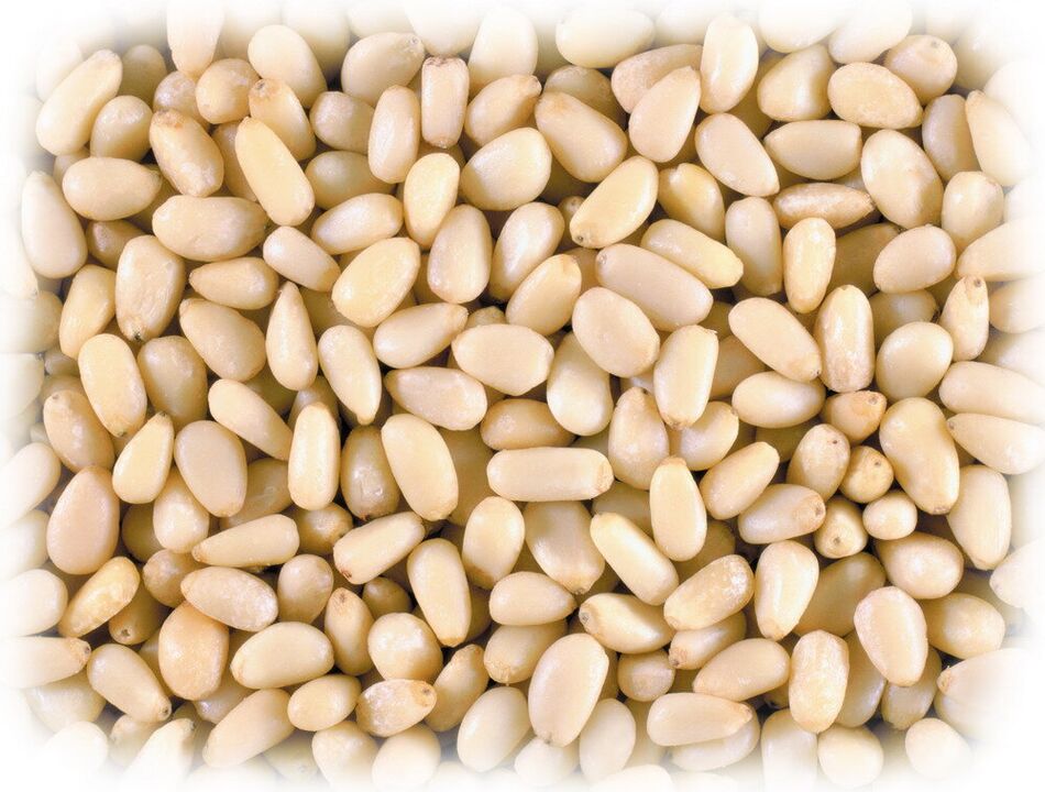 Potency of pine nuts