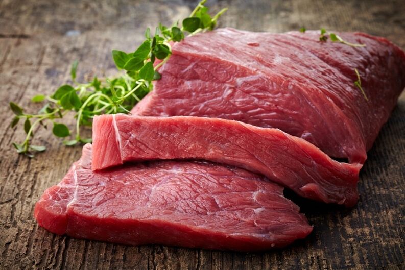 Potency of red meat