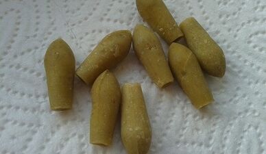 Rectal candles for increased efficacy