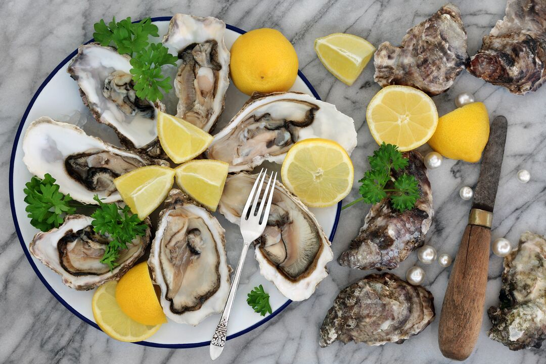 Oysters for added effectiveness