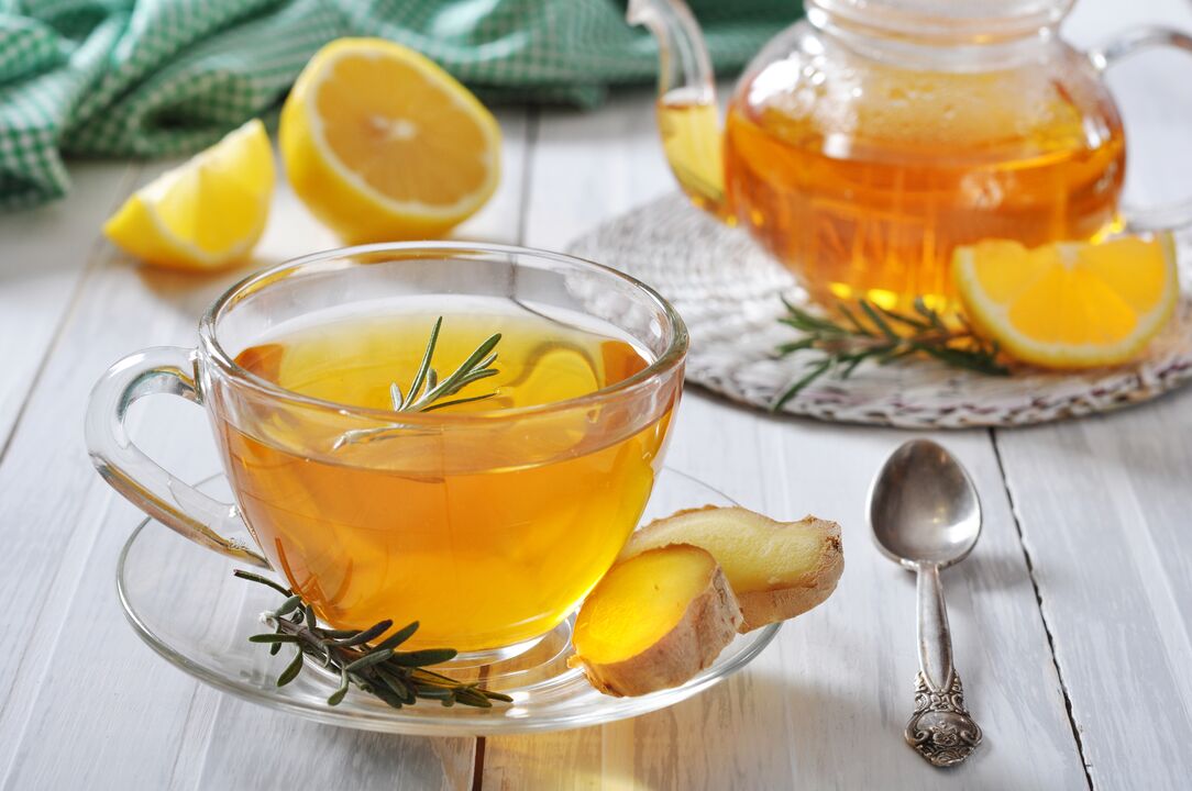 Ginger and Lemon Tea for Invigorating Potency