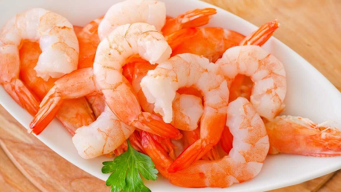 Shrimp stimulation potency